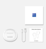 Huawei Écouteurs sans fil J56 Pro - Écouteurs à commande tactile Bluetooth 5.1 - Blanc