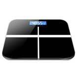 APWIKOGER Bilancia personale digitale - 180 kg / 0,2 kg - Bilancia pesapersone digitale corporea - Sfumatura rosa-verde - Copy