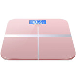 APWIKOGER Elektronische Personenweegschaal - 180kg / 0.2kg - Weegschaal Lichaamsgewicht Lichaam Digitaal - Roze
