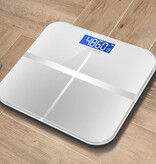 APWIKOGER Elektroniczna waga osobista - 180kg / 0,2kg - Cyfrowa waga ciała - biała