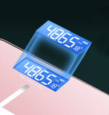 APWIKOGER Báscula personal electrónica - 180 kg / 0,2 kg - Báscula digital corporal de peso corporal - Azul