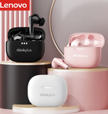 Lenovo Auriculares Inalámbricos Thinkplus LP3 Pro - Auriculares Bluetooth 5.2 HiFi TWS Blancos