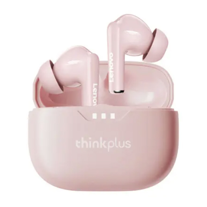Bezprzewodowe słuchawki Thinkplus LP3 Pro - słuchawki Bluetooth 5.2 HiFi TWS Różowe