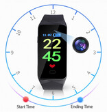 Virwir X8 Camera Watch 1080p - DVR Security Smartband Video Recorder - Black
