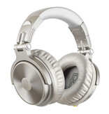 OneOdio Casque sans fil Pro-C - 110 heures d'autonomie - Casque avec microphone Casque DJ - Beige