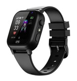 Stuff Certified® Kids Smartwatch with GPS Tracker - For Children Smartband Smartphone Watch - Black