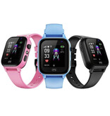 Stuff Certified® Smartwatch per bambini con localizzatore GPS - Orologio per smartphone Smartband per bambini - Rosa