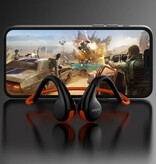 Lenovo Bezprzewodowe słuchawki X5 z pałąkiem na szyję - słuchawki douszne surround TWS Słuchawki Bluetooth 5.2 - czarne