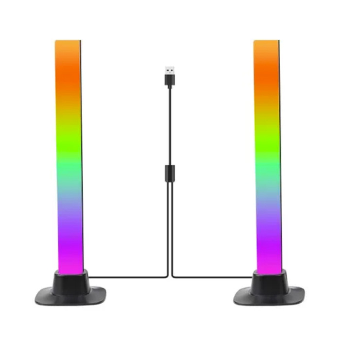 Inteligentna lampa do gier RGB - oświetlenie LED z regulacją koloru
