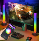 CANMEIJIA Inteligentna lampa do gier RGB - oświetlenie LED z regulacją koloru