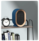 BALASHOV Elektrische Kachel 1200W - Verwarming Radiator Heater Draagbaar Blauw