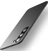 Stuff Certified® Ultra Thin Case for Samsung Galaxy S22 Plus - Hard Plastic Case Cover - Black