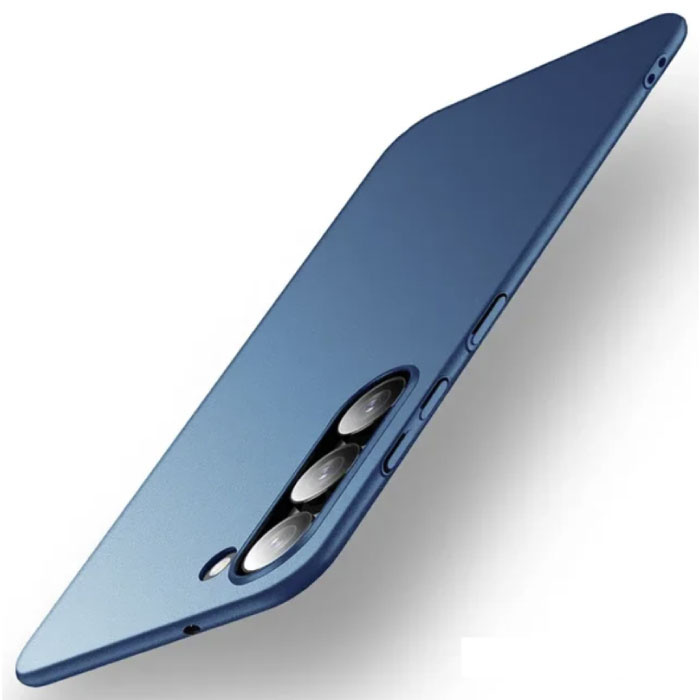 Custodia Ultra Sottile per Samsung Galaxy S24 - Cover Rigida in Plastica - Ciano