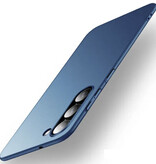 Stuff Certified® Ultradünne Hülle für Samsung Galaxy S22 Plus – Hartplastik-Hülle – Cyan