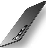 Stuff Certified® Ultra Thin Case for Samsung Galaxy S23 Ultra - Hard Plastic Case Cover - Matte Black