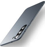 Stuff Certified® Ultra Thin Case for Samsung Galaxy S21 - Hard Plastic Case Cover - Matte Gray