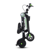 Stuff Certified® Scooter elettrico pieghevole 250 W - Bicicletta pieghevole con pneumatici da 8 pollici - Nero