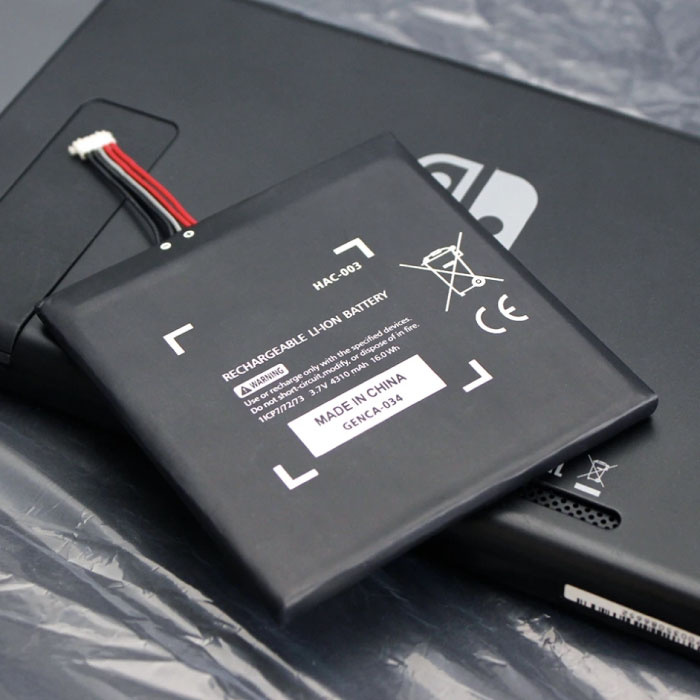 Reemplazo de batería para Nintendo Switch - Reparación de batería de consola de juegos NS de 4310 mAh