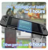 Ostent Reemplazo de batería para Nintendo Switch - Reparación de batería de consola de juegos NS de 4310 mAh