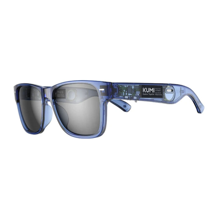 Gafas de sol Bluetooth Meta V1 con auriculares incorporados - Auriculares abiertos TWS - Azul