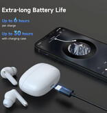 OneOdio Auricolari Wireless Supereq S10 - Auricolari Bluetooth 5.4 ANC/ENC TWS - Nero
