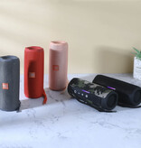 T & G Altoparlante wireless TG365 - Altoparlante soundbar Bluetooth con subwoofer - Nero
