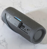 T & G Altoparlante wireless TG365 - Altoparlante soundbar Bluetooth con subwoofer - Nero