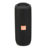 T & G Altoparlante wireless TG365 - Altoparlante soundbar Bluetooth con subwoofer - Nero