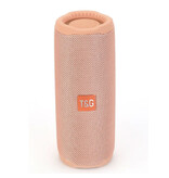 T & G TG365 Wireless Speaker - Bluetooth Soundbar Speaker with Subwoofer - Pink