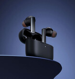 Baseus Bezprzewodowe słuchawki Bowie M2 – słuchawki douszne ANC/ENC TWS Bluetooth 5.3 – czarne