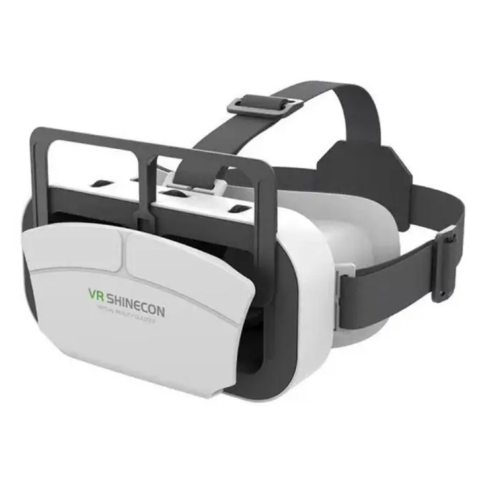 Gafas 3D de realidad virtual G12 - Para teléfonos de 4,5 a 7 pulgadas - Blanco