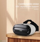 VRPARK Gafas 3D de realidad virtual J60 - Para teléfonos de 4,5 a 6,7 pulgadas - Blanco - Copy