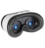 VRPARK J60 Virtual Reality 3D Bril met Controller - Voor 4,5 tot 6,7 inch Telefoons - Wit