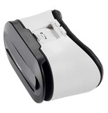 VRPARK J60 Virtual Reality 3D Glasses with Headphones and Controller - For 4.5 to 6.7 inch Phones - White