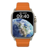 Stuff Certified® I33 Smartwatch Gezondheid Monitor - Sport Health Tracker Horloge - Silicoon Bandje - Oranje