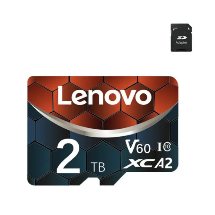 2 TB Micro-SD/TF Kaart - V60 - XC A2 Flash Geheugen