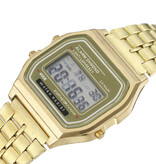 GoGoey Reloj Digital TMC212 - Reloj de Pulsera 3 ATM Resistente al Agua - Oro