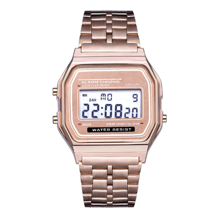 Reloj Digital TMC212 - Reloj de Pulsera 3 ATM Resistente al Agua - Rosa