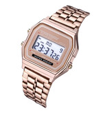 GoGoey Reloj Digital TMC212 - Reloj de Pulsera 3 ATM Resistente al Agua - Rosa