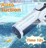 XMSJ Electric Water Gun - Automatic Filling - 10m Distance - Water Toy Gun Rifle - Blue