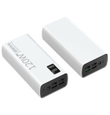 Xiaomi Mijia 50,000mAh Power Bank with 5 Charging Ports - LED Display - 120W Battery Charger - Black