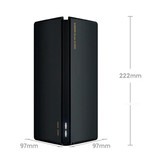 Xiaomi AX3000 WiFi Router - Draadloos Repeater Gigabit Versterker Signaal Booster 5GHz - Zwart