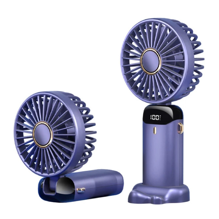 Mini ventilador portátil N15 - Ventilador de refrigeración USB Ahorro de energía - Púrpura