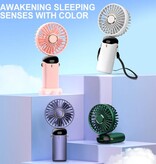 ZokmanCE Tragbarer Mini-Ventilator N15 – USB-Kühlventilator, energiesparend – Rosa