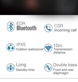T & G TG-116C Draadloze Luidspreker - 1200mAh Bluetooth Soundbar - Blauw