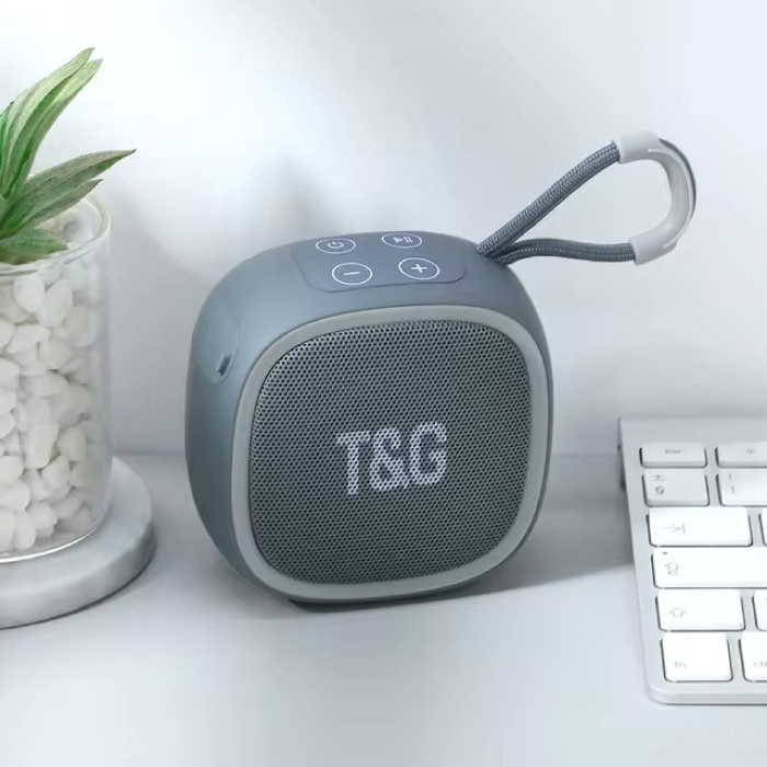 TG659 Wireless Speaker - Bluetooth 5.3 Soundbar HiFi TF Radio - Gray