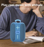 T & G Altavoz inalámbrico TG658 - Batería de 1200 mAh - Bluetooth 5.3 Subwoofer HiFi TF Radio - Camuflaje