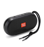 T & G TG179 Kabelloser Lautsprecher – 1200-mAh-Akku – Bluetooth-HiFi-Subwoofer – Schwarz