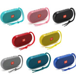 T & G TG179 Draadloze Luidspreker - 1200mAh Batterij - Bluetooth HiFi Subwoofer - Grijs