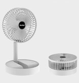 Super Mini ventilador de escritorio - Ventilador de refrigeración plegable Ahorro de energía - Verde